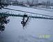 This photo was taken in Potosi, WI, on a clothes line.  It was taken in December when there was a lot of frost and ice on everything.